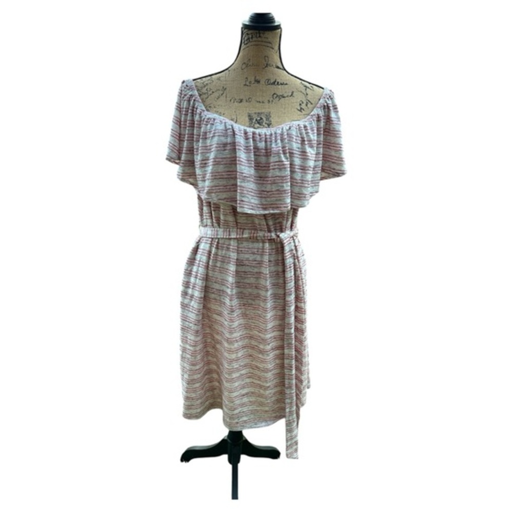 Lane Bryant Striped Off-Shoulder Dress 18/20